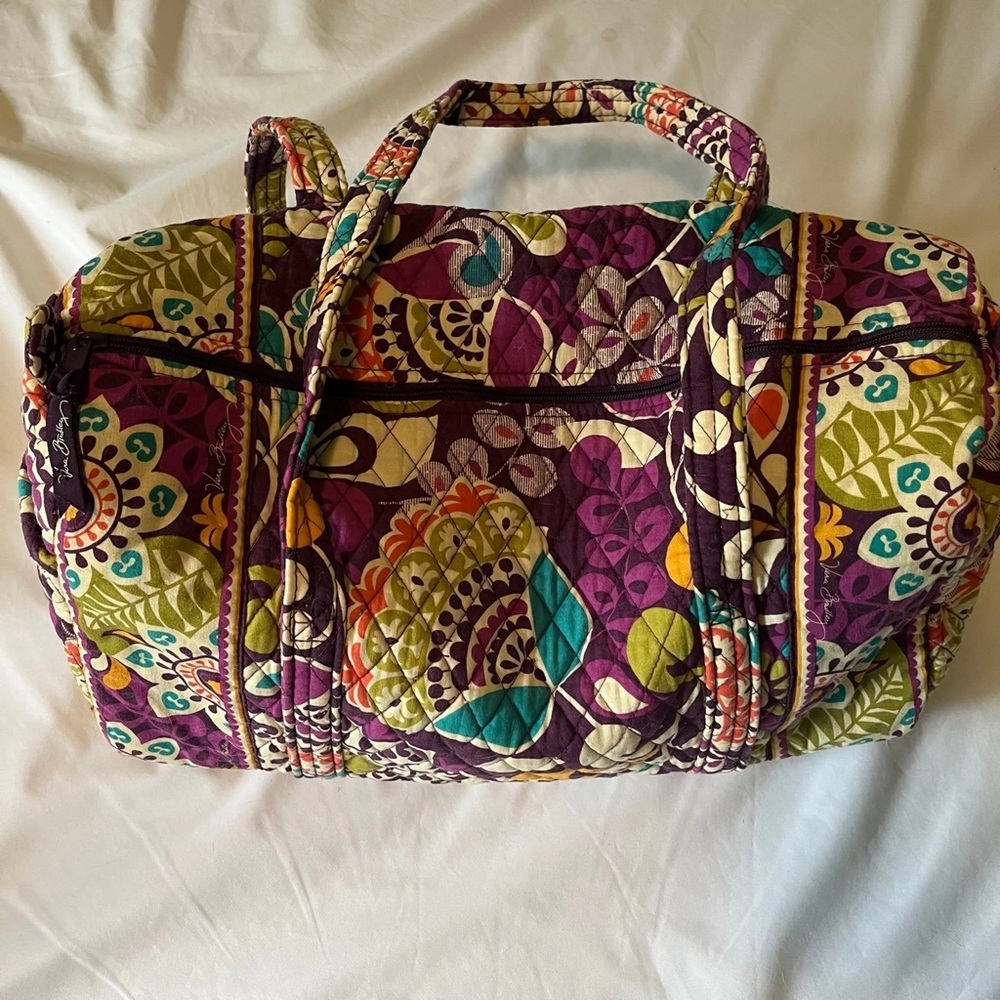 NWOT Vera Bradley Purple Duffle